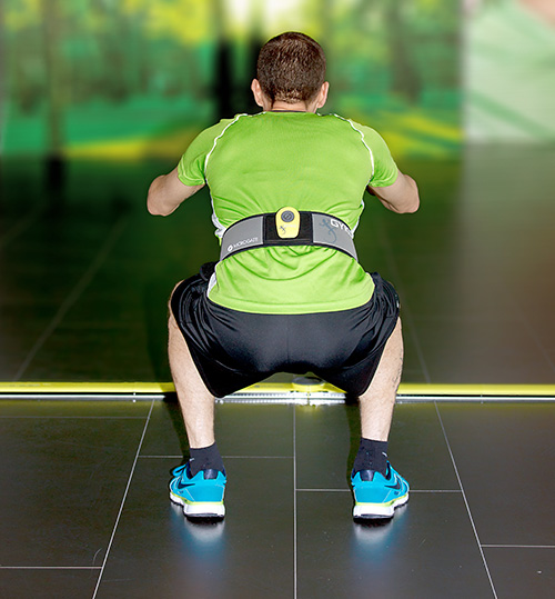 Squat jump with OptoJump Next and Gyko